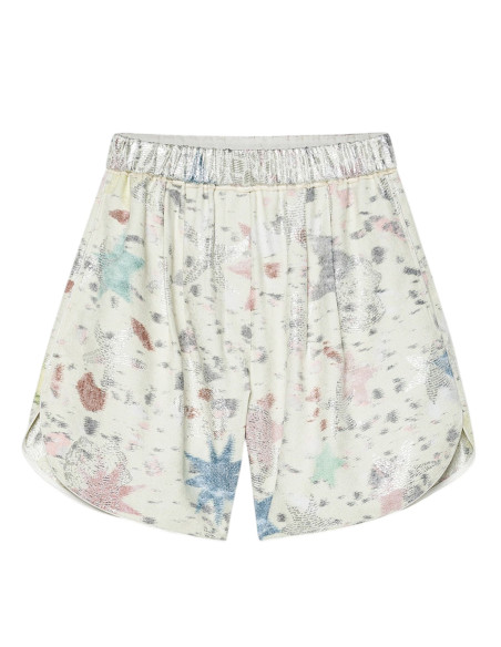 forte_forte Short Jacquard "Les Folies"