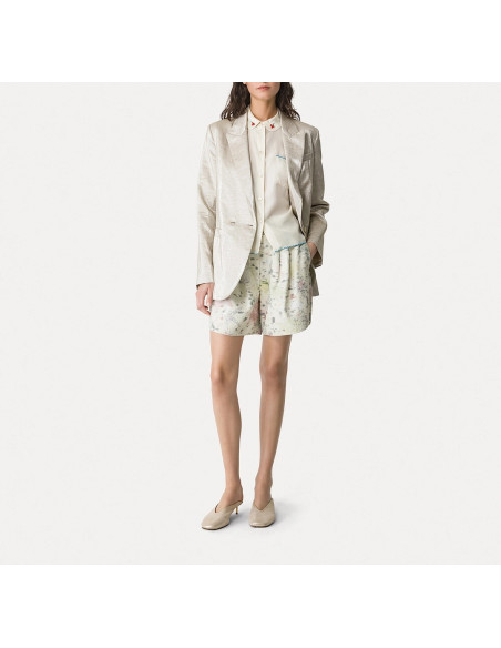 forte_forte Short Jacquard "Les Folies"