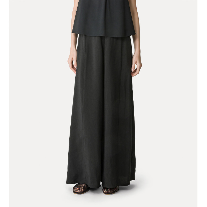 forte_forte Pantalon Flared Lin et Viscose