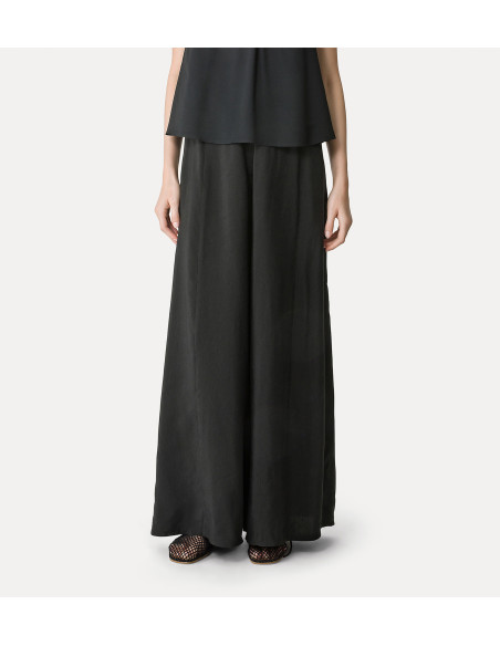 forte_forte Pantalon Flared Lin et Viscose