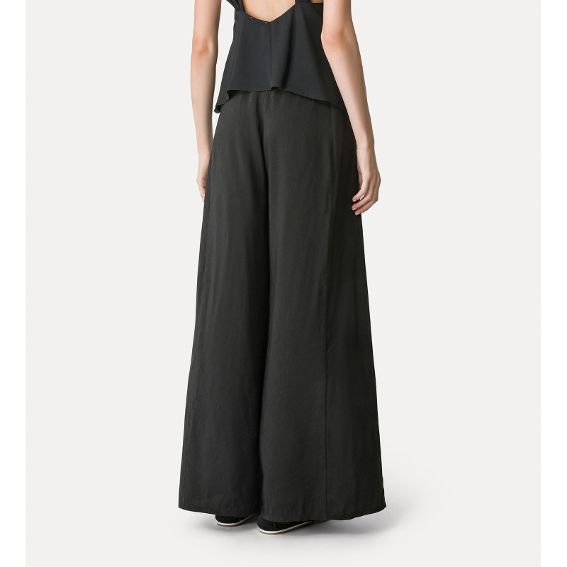 forte_forte Pantalon Flared Lin et Viscose