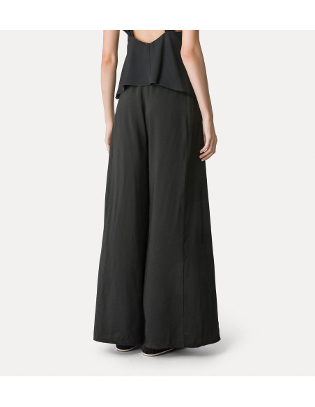 forte_forte Pantalon Flared Lin et Viscose