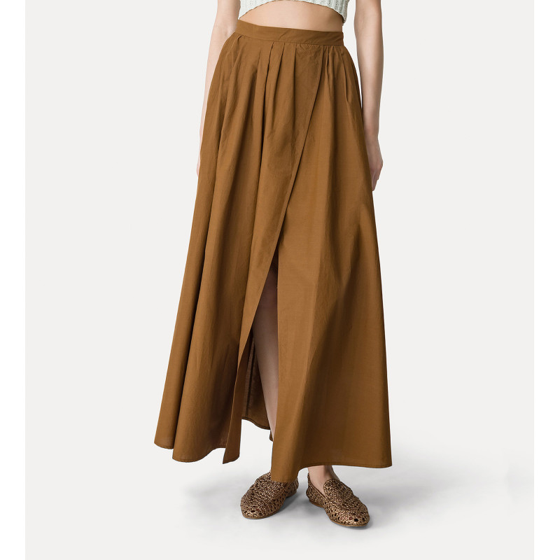 forte_forte Jupe longue en popeline