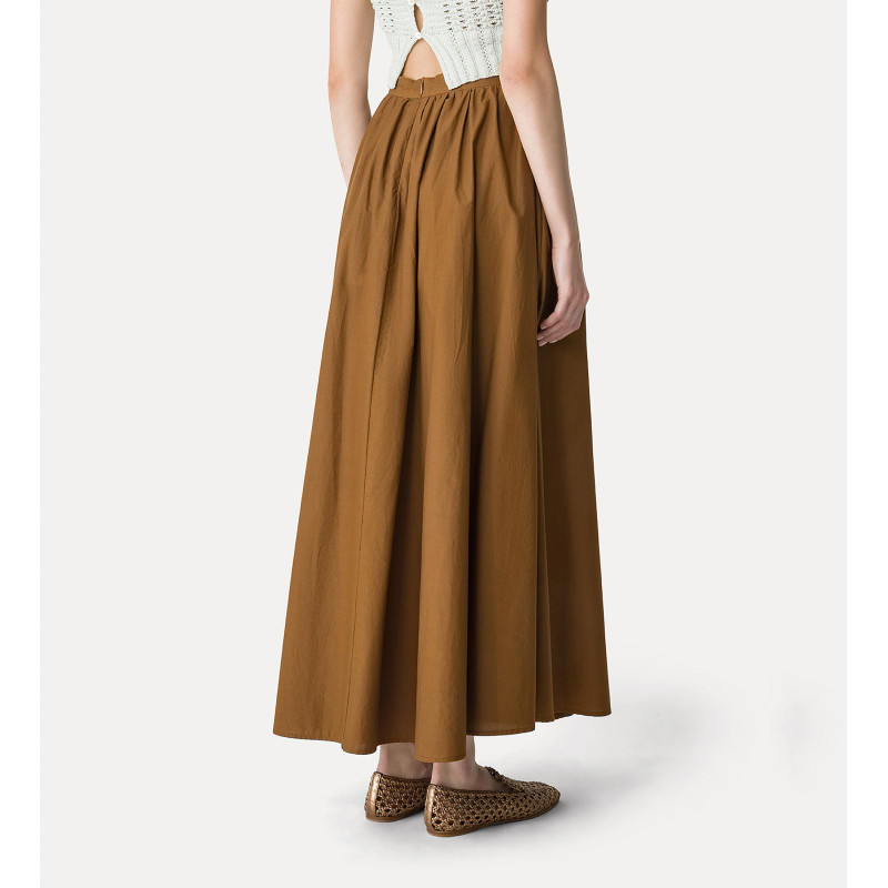 forte_forte Jupe longue en popeline