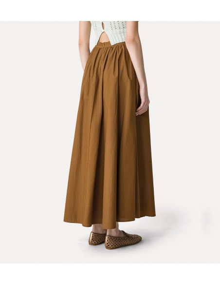 forte_forte Jupe longue en popeline