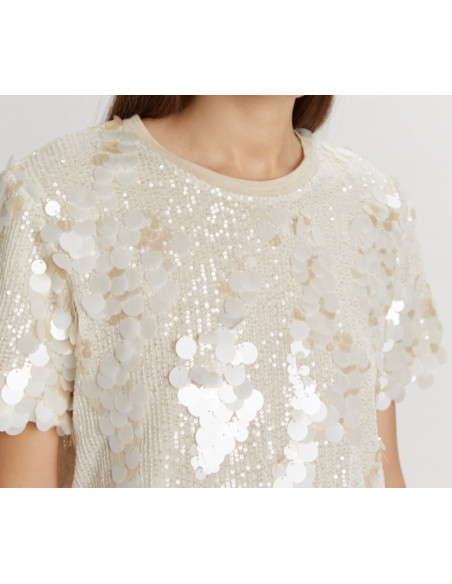 PHISIQUE DU ROLE top sequins