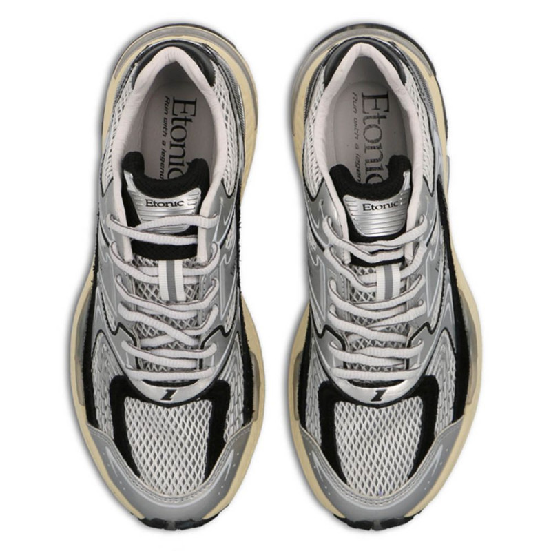ETONIC Baskets EVOLUTION Metallic Silver Black