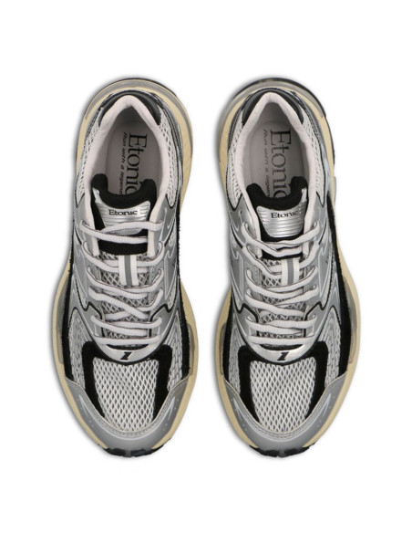ETONIC Baskets EVOLUTION Metallic Silver Black