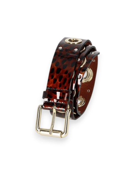 HERBERT FRÈRE SOEUR Ceinture LA RENÉE Ecaille de Tortue