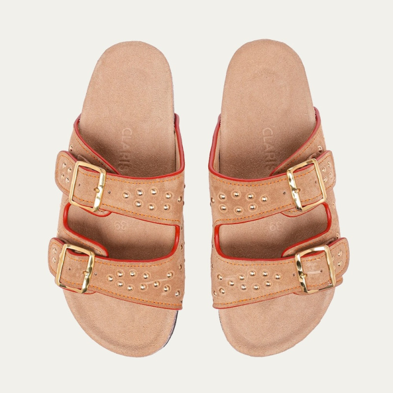 CLARIS VIROT sandales ODETTE off white