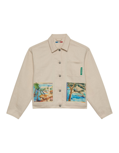 G.KERO Veste en Jean CABANE