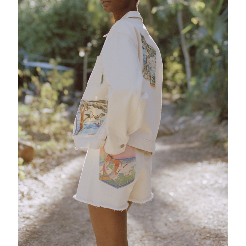 G.KERO Veste en Jean CABANE