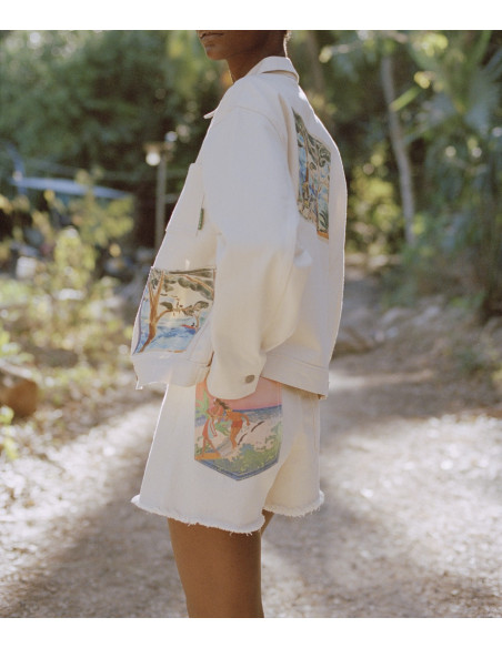 G.KERO Veste en Jean CABANE