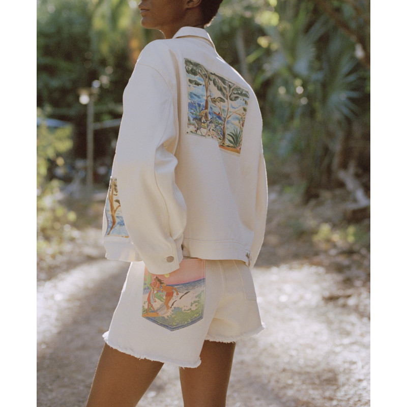 G.KERO Veste en Jean CABANE