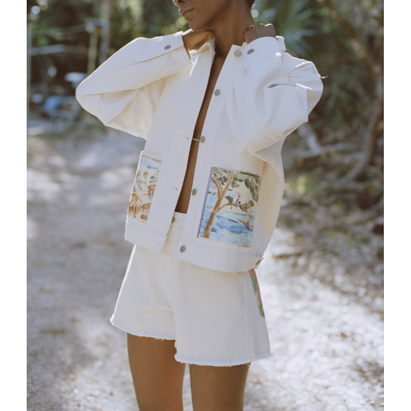 G.KERO Veste en Jean CABANE