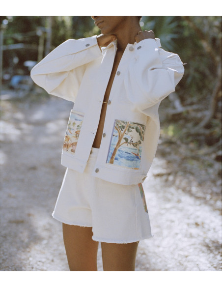 G.KERO Veste en Jean CABANE