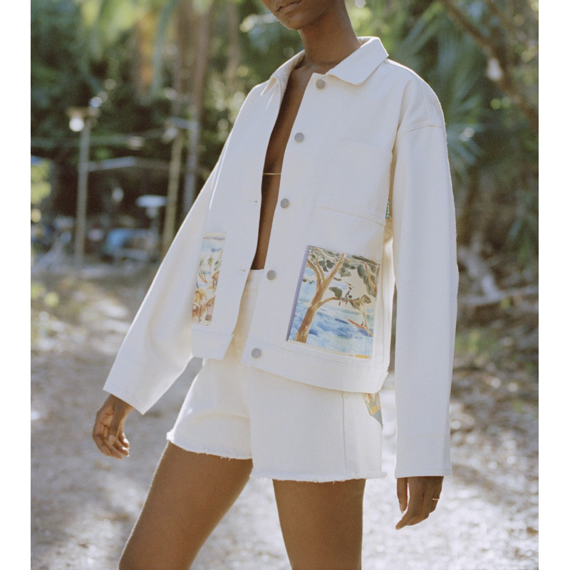 G.KERO Veste en Jean CABANE