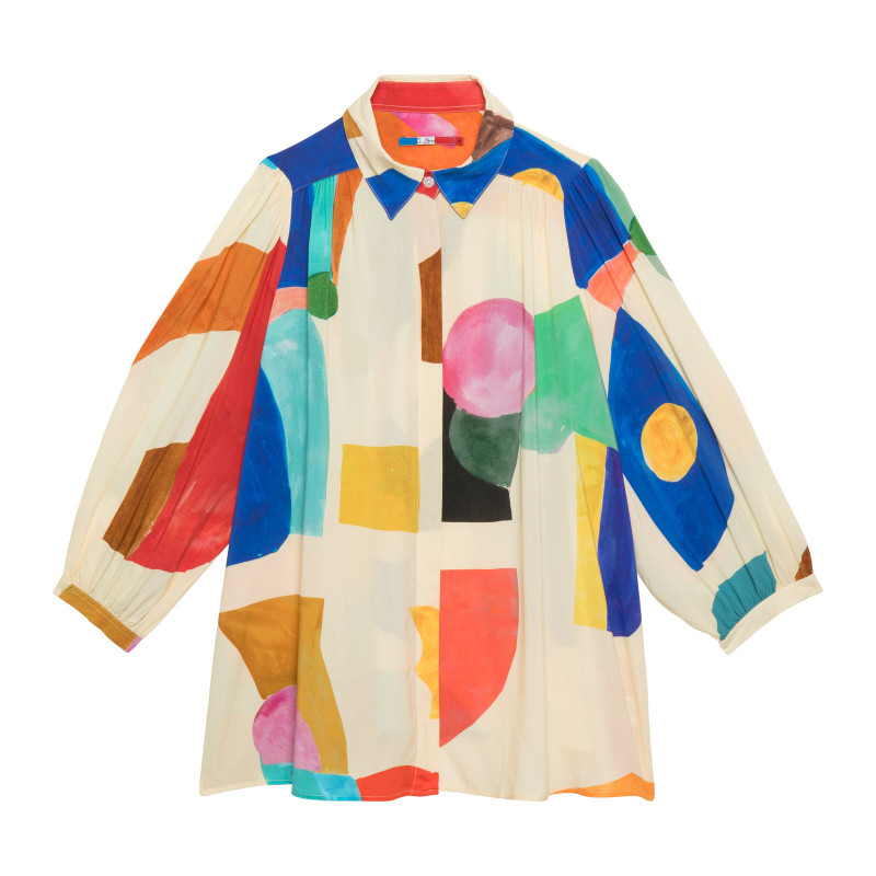 G.KERO Blouse CREAMY SPEECH