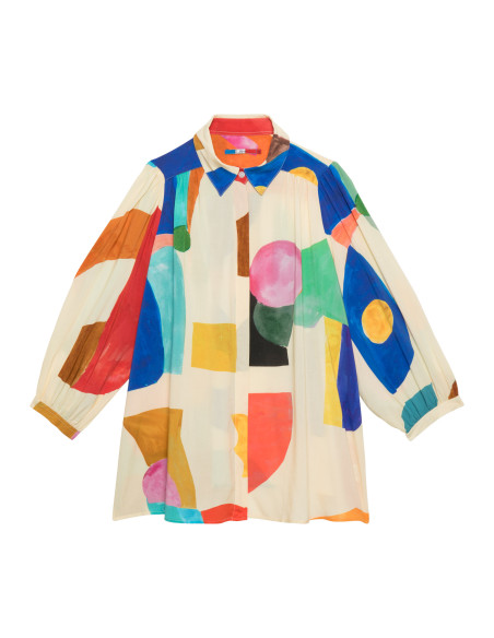 G.KERO Blouse CREAMY SPEECH