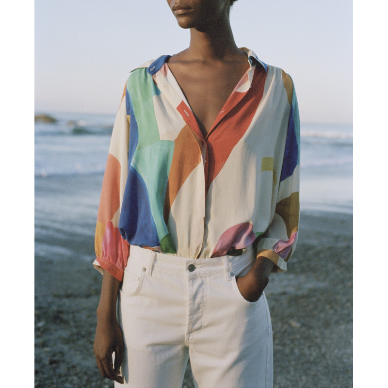 G.KERO Blouse CREAMY SPEECH