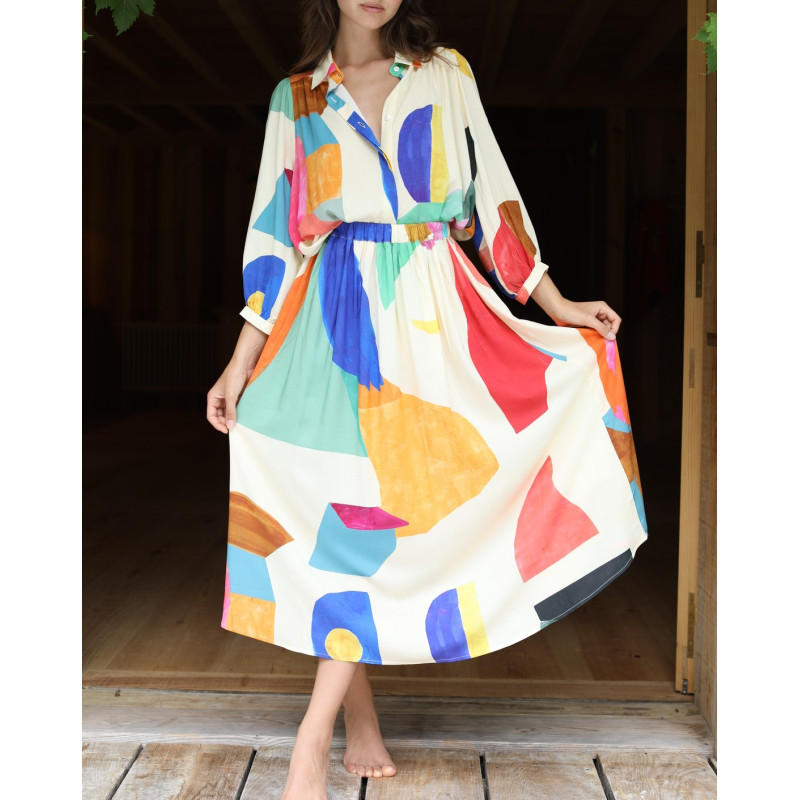 G.KERO Jupe CREAMY SPEECH