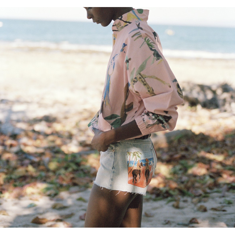 G.KERO Veste TEDDY Animal Pink Party