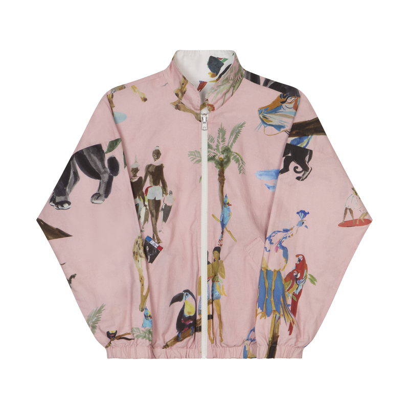 G.KERO Veste TEDDY Animal Pink Party