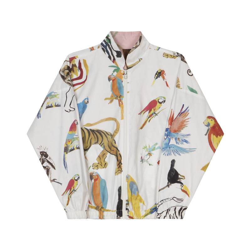 G.KERO Veste TEDDY Animal Pink Party