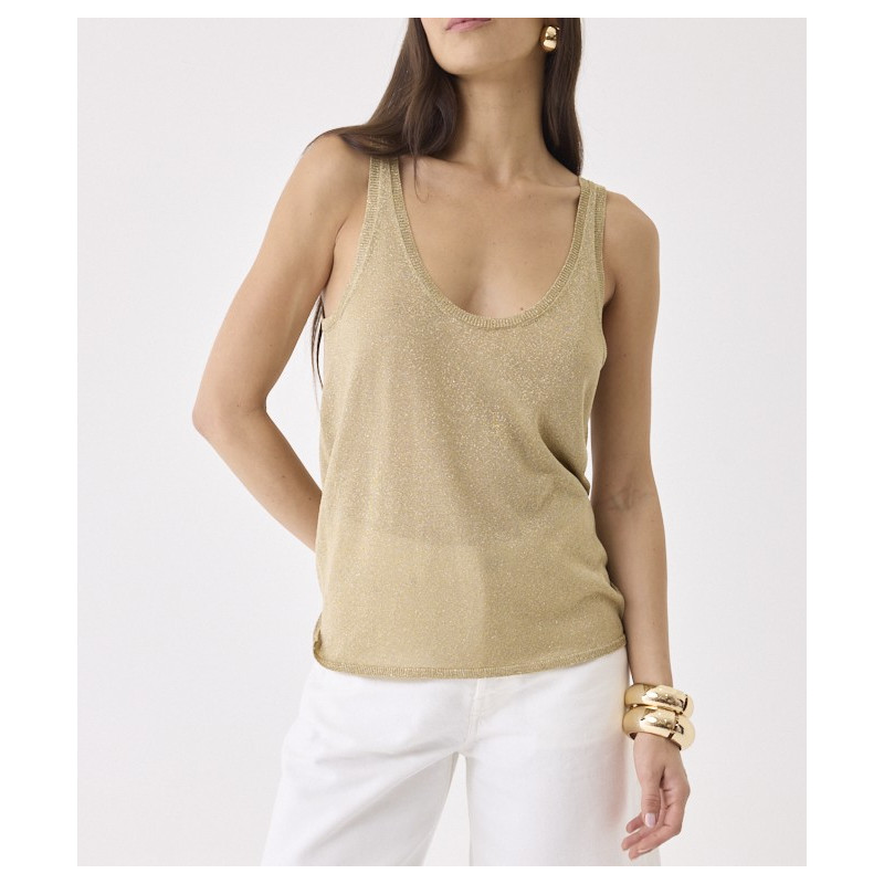 MAJESTIC FILATURES Débardeur Doré