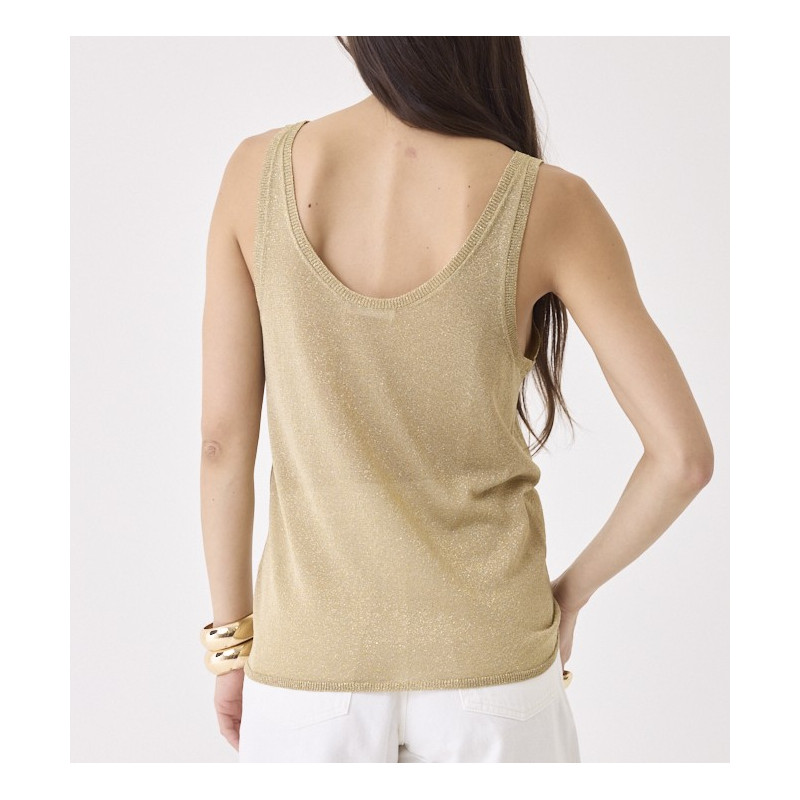 MAJESTIC FILATURES Débardeur Doré