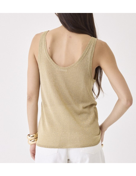 MAJESTIC FILATURES Débardeur Doré