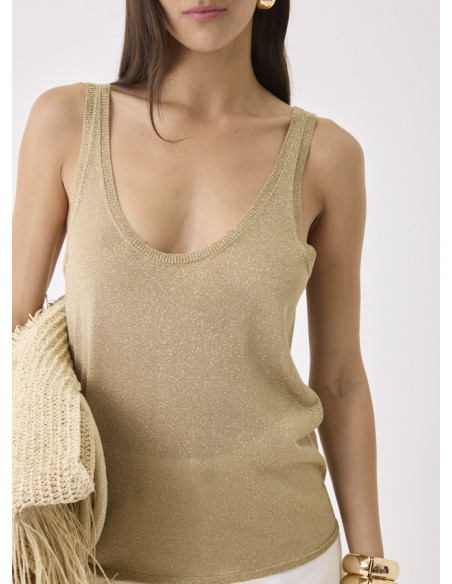 MAJESTIC FILATURES Débardeur Doré