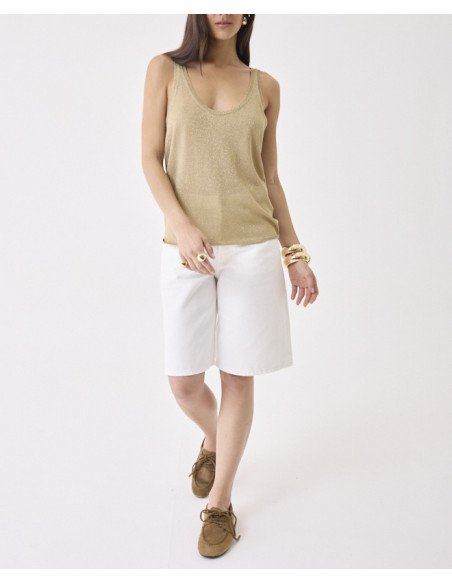 MAJESTIC FILATURES Débardeur Doré