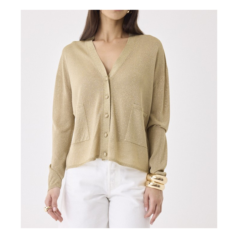 MAJESTIC FILATURES Gilet Doré