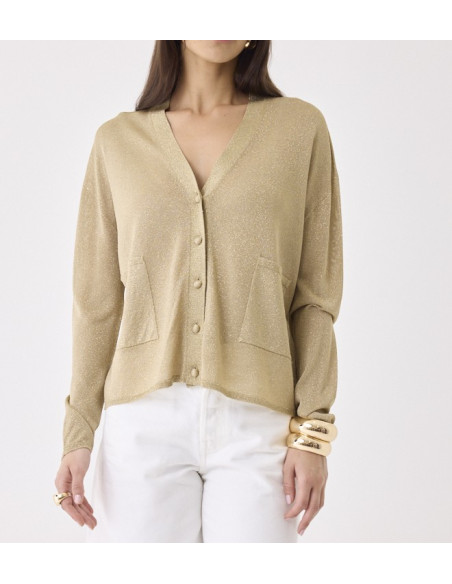 MAJESTIC FILATURES Gilet Doré