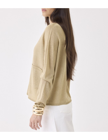 MAJESTIC FILATURES Gilet Doré