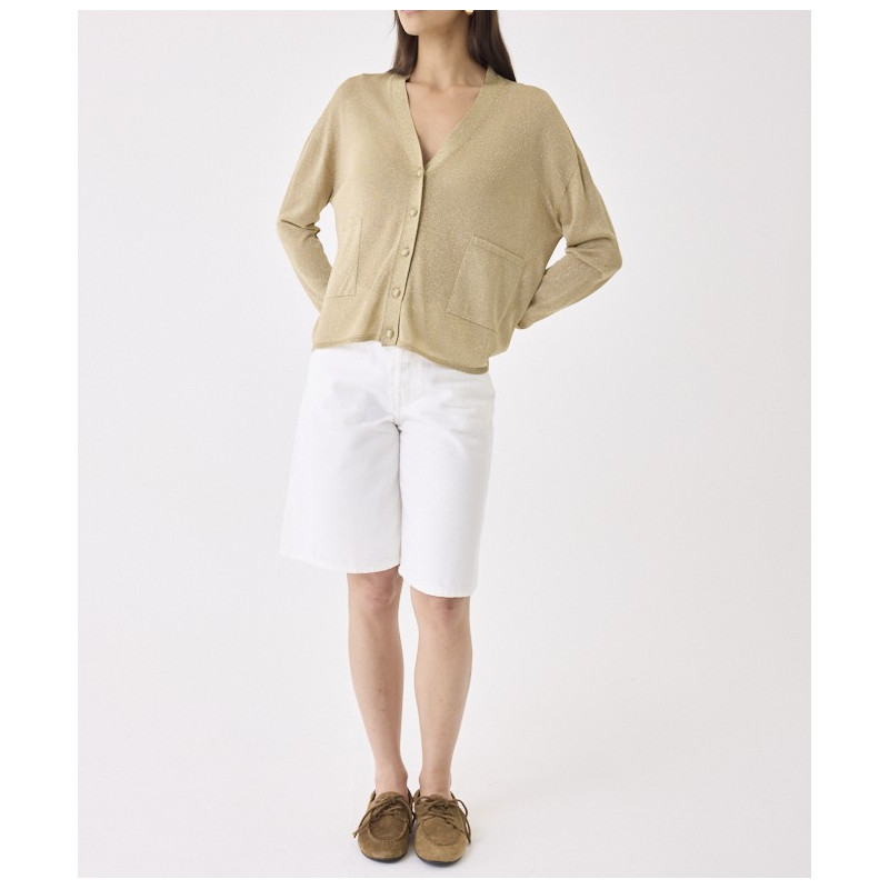 MAJESTIC FILATURES Gilet Doré