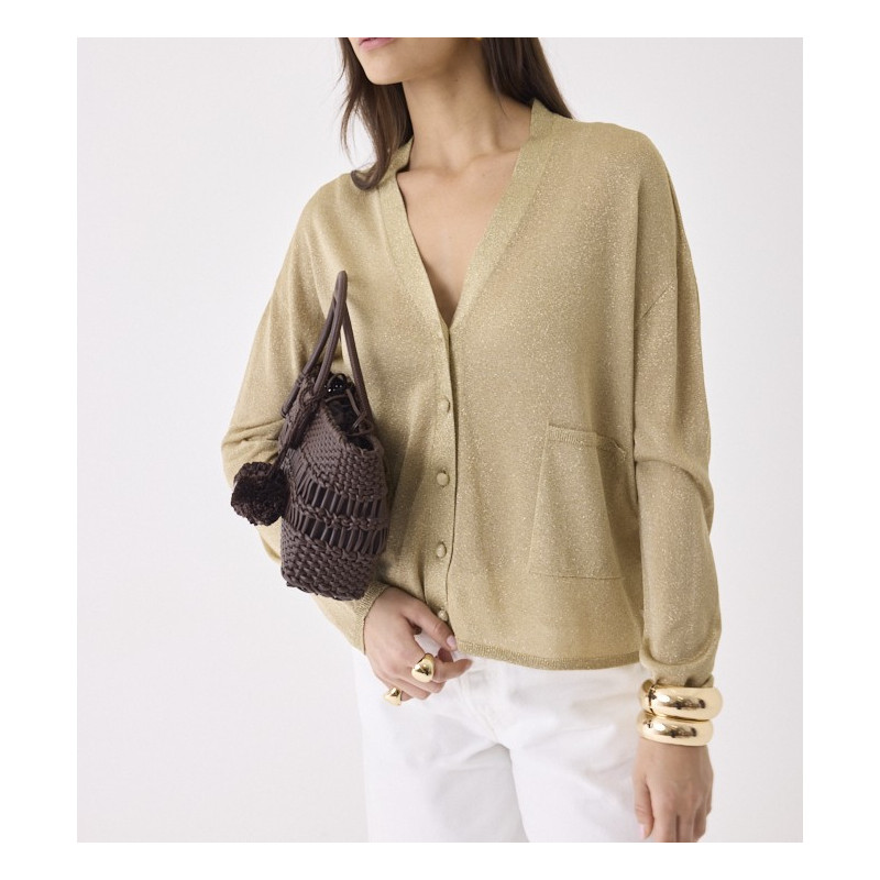 MAJESTIC FILATURES Gilet Doré