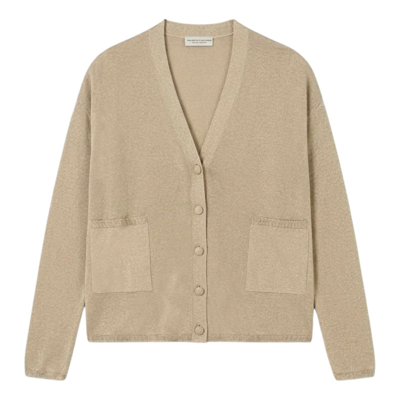 MAJESTIC FILATURES Gilet Doré