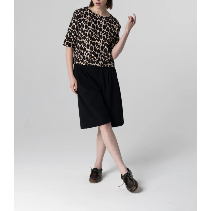 MAJESTIC FILATURES T-Shirt Léopard