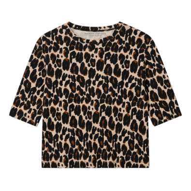 MAJESTIC FILATURES T-Shirt Léopard