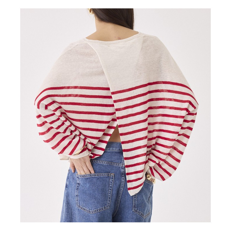 MAJESTIC FILATURES Pull en Lin Amore