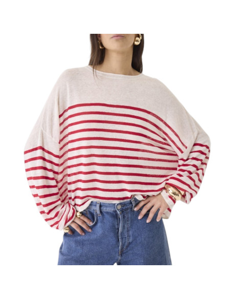 MAJESTIC FILATURES Pull en Lin Amore