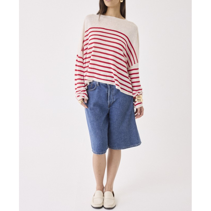 MAJESTIC FILATURES Pull en Lin Amore