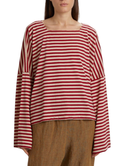 PHISIQUE DU ROLE T-Shirt Marinière Rouge