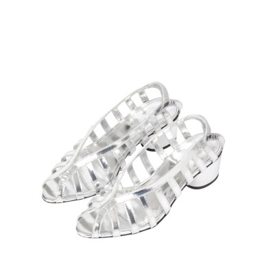 ROSEANNA escarpins POPPY silver