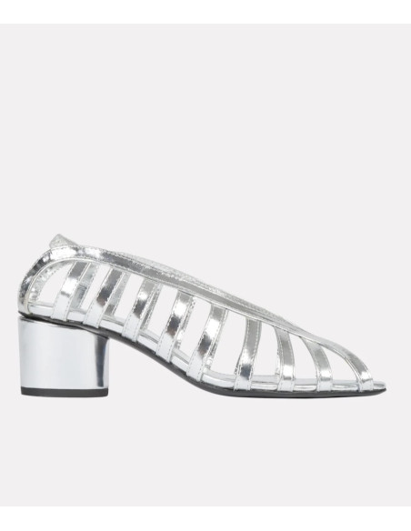 ROSEANNA escarpins POPPY silver