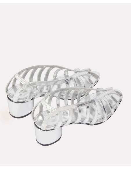 ROSEANNA escarpins POPPY silver