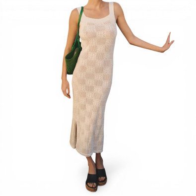 LA NOUVELLE Robe DELIA Crochet Flower