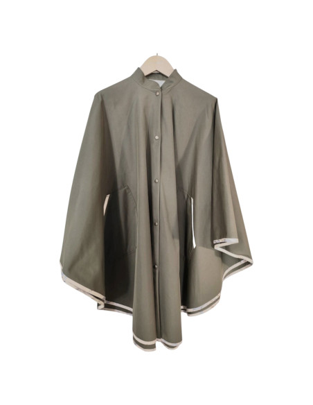 forte_forte Cape en Twill imperméable